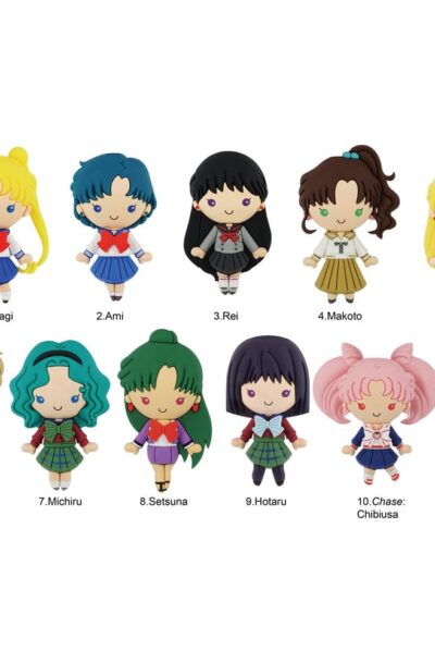 Monogram Int.: Sailor Moon 3D PVC-Taschenanhänger Series 3 Display (24)