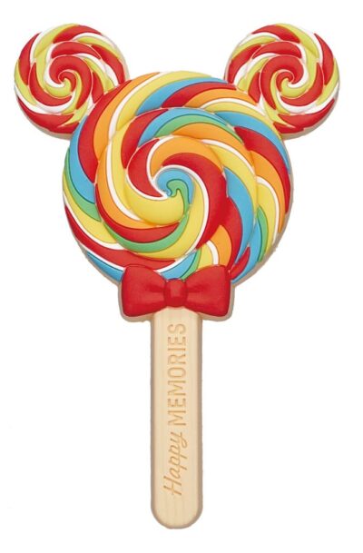 Monogram Int.: Disney Soft Touch Magnet Mickey Lollipop Red