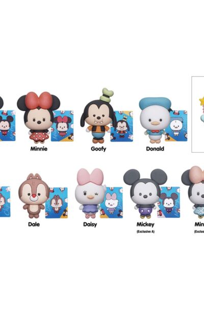 Monogram Int.: Disney Charm 3D PVC-Taschenanhänger Mickey & Friends Display (24)