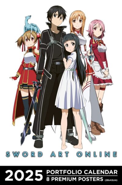 Ynnis Editions: Sword Art Online Portfolio Kalender 2025 *Englische Version*