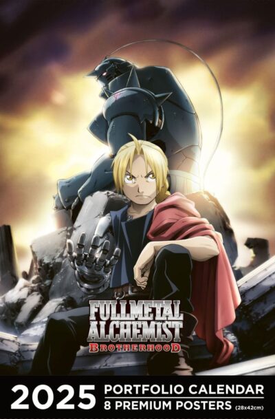 Ynnis Editions: Fullmetal Alchemist Portfolio Kalender 2025 *Englische Version*