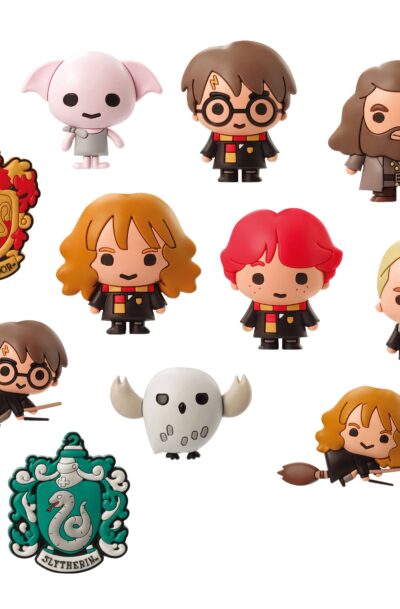 Monogram Int.: Harry Potter 3D Gummi-Schlüsselanhänger Serie 2 Display (24)