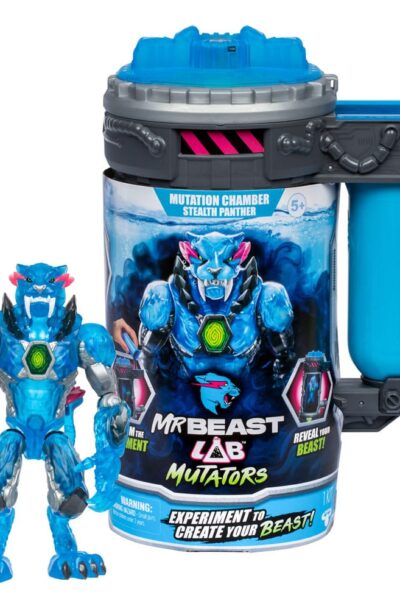 Moose Toys: Mr. Beast Lab Actionfigur Stealth Panther 26 cm