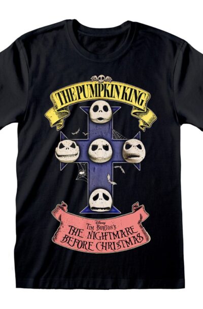Heroes Inc: Nightmare before Christmas T-Shirt The Pumpkin King  Grösse M