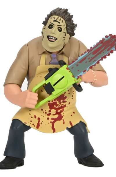 NECA: Texas Chainsaw Massacre Toony Terrors Actionfigur 50th Anniversary Leatherface (Bloody) 15 cm