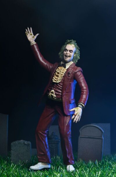 NECA: Beetlejuice 1988 Actionfigur Beetlejuice Red Tuxedo 18 cm