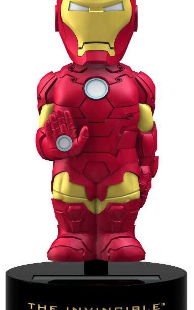 NECA: Marvel Comics Body Knocker Wackelfigur Iron Man 15 cm