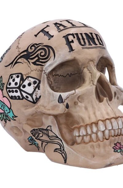 Nemesis Now: Spardose Skull Tattoo Fund