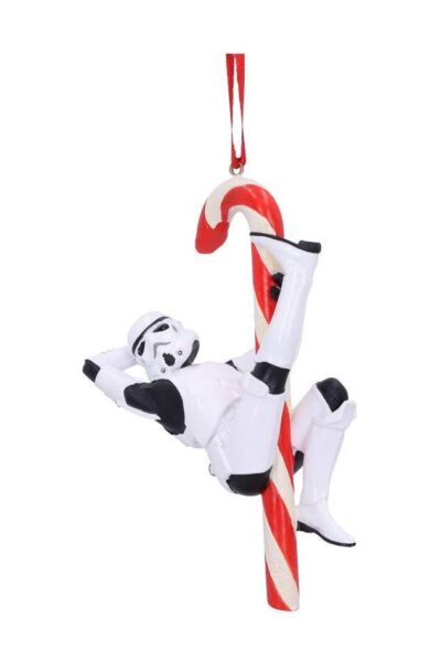 Nemesis Now: Original Stormtrooper Christbaumanhänger Candy Cane 12 cm
