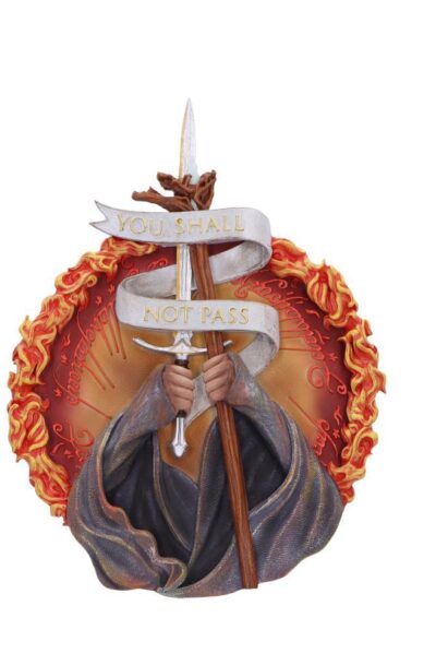 Nemesis Now: Der Herr der Ringe Wandschmuck You Shall Not Pass 30 cm