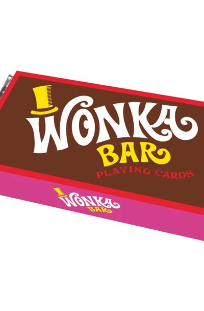 Aquarius: Wonka Spielkarten Willy Wonka Bar Premium