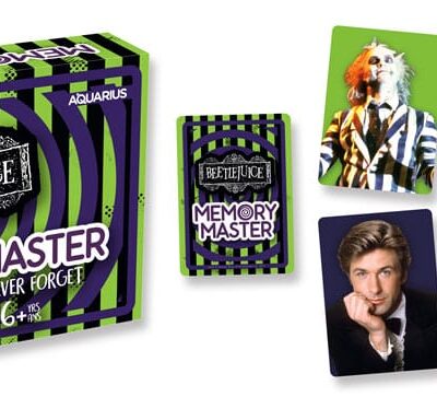 Aquarius: Beetlejuice Kartenspiel Memory Master *Englische Version*