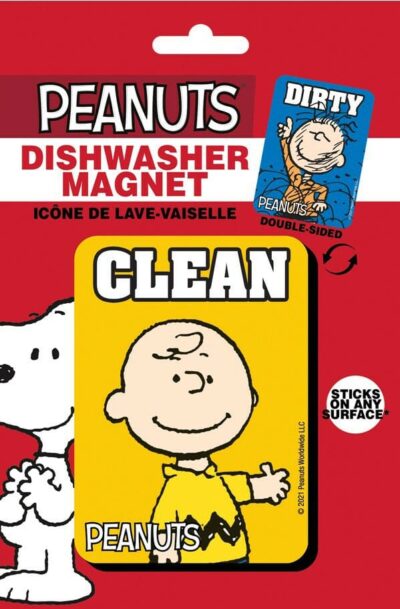 Peanuts: Clean Dirty Dishwasher Magnet