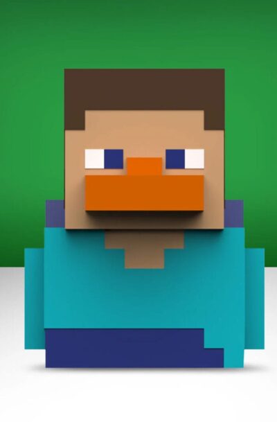 Numskull: Minecraft Tubbz PVC Figur Steve 1st Edition 10 cm