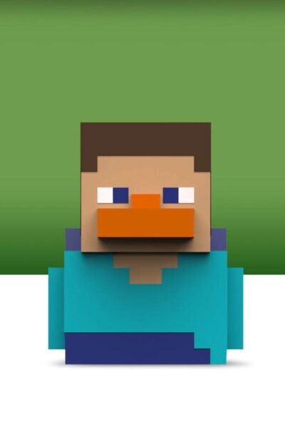 Numskull: Minecraft Tubbz Mini PVC Figur Steve 5 cm