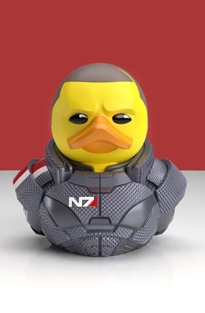 Numskull: Mass Effect Tubbz Mini PVC Figur Commander Shepard Male Ver. 5 cm