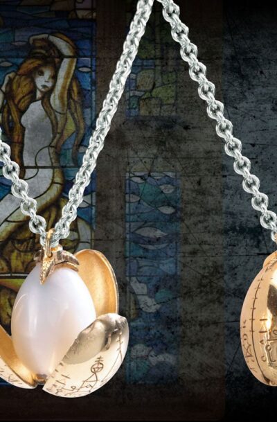 Noble Collection: Harry Potter Anhaenger mit Kette Das Goldene Ei
