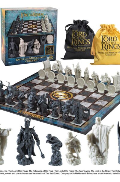 Noble Collection: Herr der Ringe Schachspiel Battle for Middle Earth