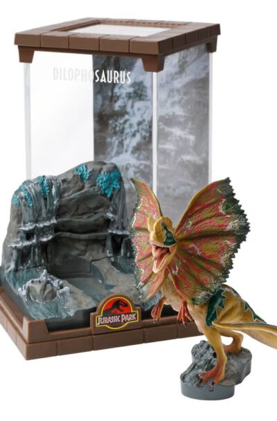 Noble Collection: Jurassic Park Creature PVC Diorama Dilophosaurus 18 cm