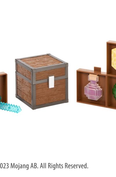 Noble Collection: Minecraft Loot Chest The End 10 cm