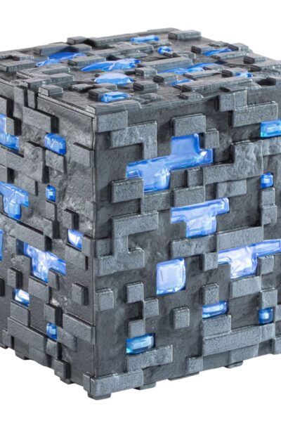 Noble Collection: Minecraft Replik Illuminating Diamond Ore Cube 10 cm