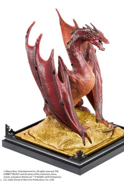 Noble Collection: Herr der Ringe Diorama Figure Smaug 17 cm