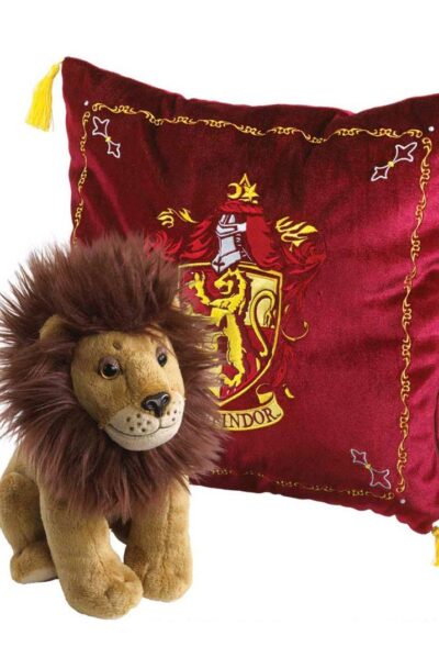 Noble Collection: Harry Potter House Mascot Kissen mit Plüschfigur Gryffindor