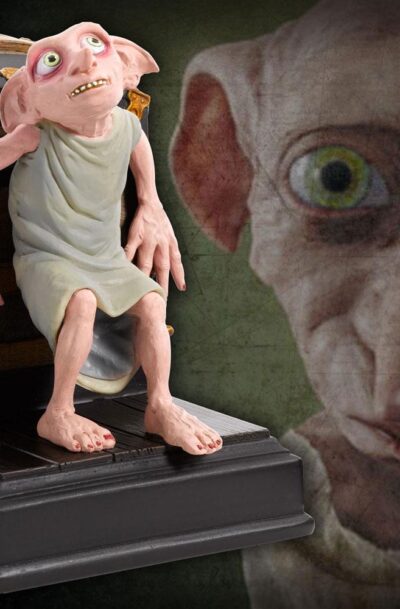 Noble Collection: Harry Potter Buchstütze Dobby 19 cm
