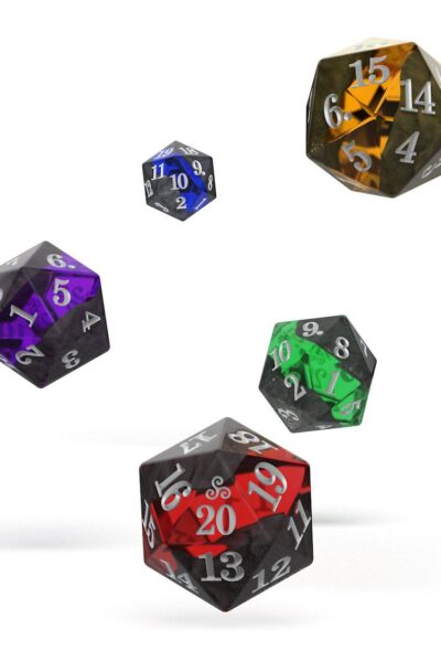 Oakie Doakie Dice: Oakie Doakie Dice W20 Spindown-Würfel Set Enclave (5)