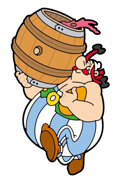 Plastoy: Asterix Magnet Asterix bei den Briten 6 cm