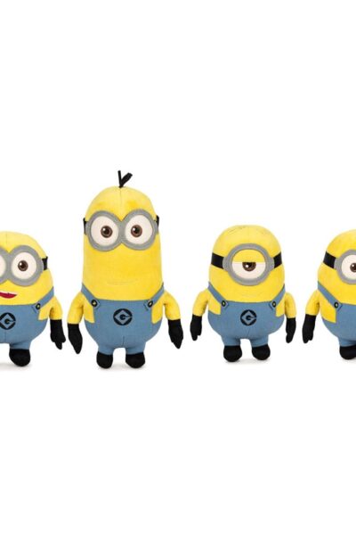 Play by Play: Minions Plüschfiguren Set Charaktere 20 cm Sortiment (24)