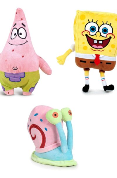 Play by Play: SpongeBob Plüschfiguren Charakter Sortiment (12)
