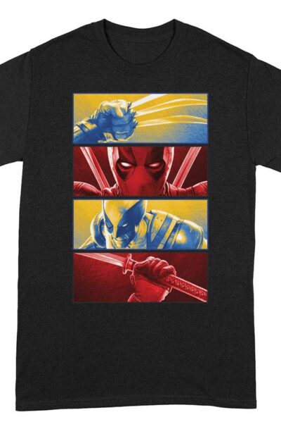 PCMerch: Deadpool T-Shirt Deadpool And Wolverine Boxes Grösse S
