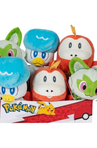 Jazwares: Pokémon Plüschfiguren Generation IX 20 cm Sortiment (6)