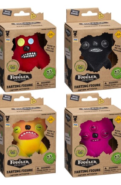 Fuggler: Farting Figures Pupsende Figuren Window Box Sortiment (12)