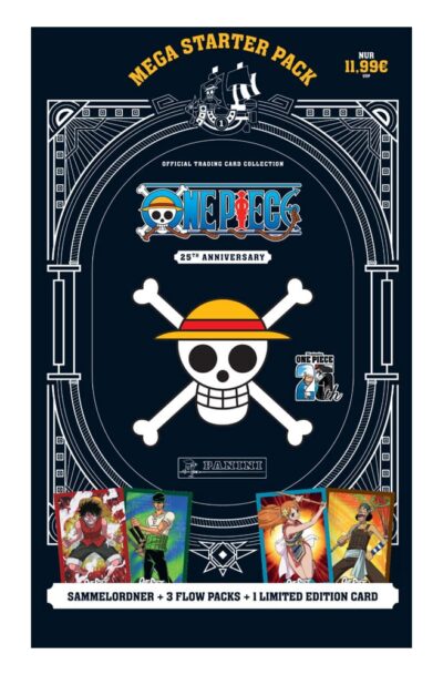 Panini: One Piece Sammelkarten Starterset 25th Anniversary *Deutsche Version*