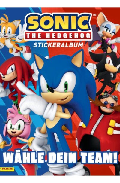 Panini: Sonic the Hedgehog Sticker Collection Album *Deutsche Version*