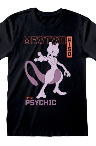 Heroes Inc: Pokemon T-Shirt Mewtwo Grösse S