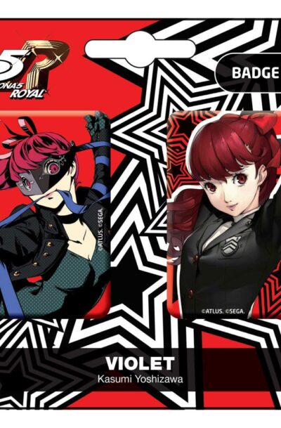 POPbuddies: Persona 5 Royal Ansteck-Buttons Doppelpack Violet / Kasumi Yoshizawa