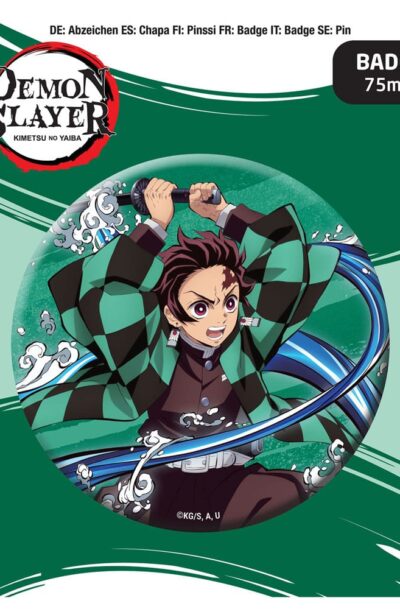 Demon Slayer: Kimetsu no Yaiba Ansteck-Button Tanjiro Kamado