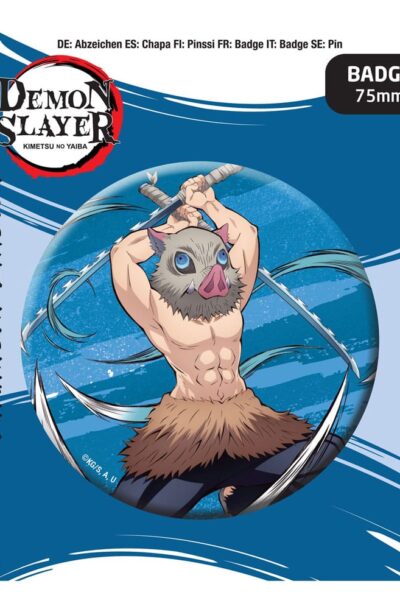 Demon Slayer: Kimetsu no Yaiba Ansteck-Button Inosuke Hashibira