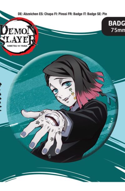Demon Slayer: Kimetsu no Yaiba Ansteck-Button Enmu