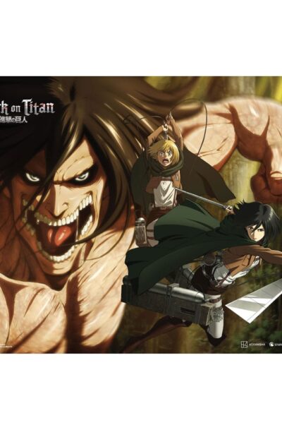 POPbuddies: Attack On Titan Fabric Poster Attack Titan 84 x 118 cm