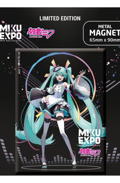 POPbuddies: Hatsune Miku Magnet Miku Expo 10th Anniversary Art by Iwato Ver. Limited Edition