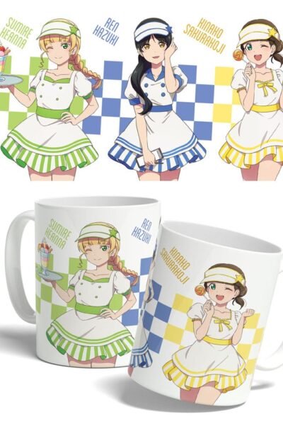 POPbuddies: Love Live! Superstar!! Tasse American Diner Sumire, Ren, Kinako 325 ml
