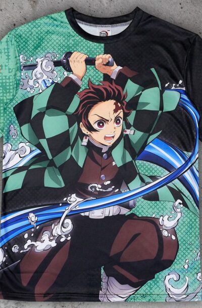 Demon Slayer: Kimetsu no Yaiba T-Shirt Tanjiro Kamado   Grösse M