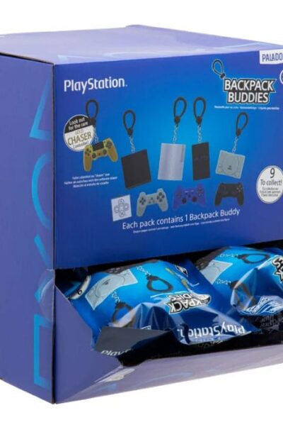 Paladone Products: Playstation Taschenanhänger Backpack Buddies Mystery Bags Display (24)