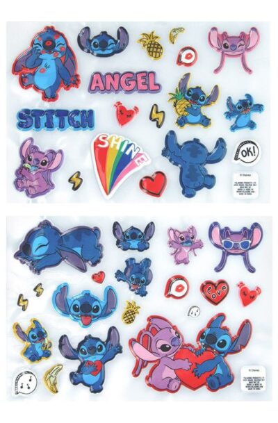 Paladone Products: Lilo & Stitch 3D Vinyl Sticker Set Stitch