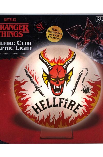 Paladone Products: Stranger Things Lampe Hellfire Club Logo 20 cm