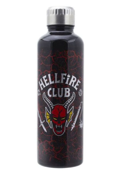 Stranger Things: Hellfire Club Metal Water Bottle